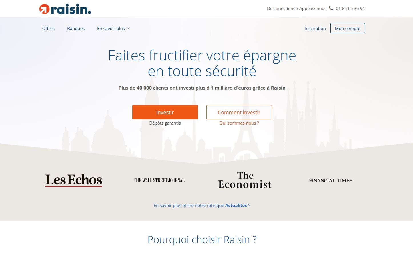 Raisin launches platform for France